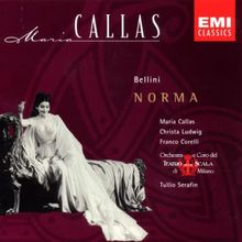 Bellini: Norma (Highlights) (Aufnahme Mailand 1960) von Callas,Maria, Serafin | CD | Zustand sehr gut