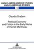 Political Economy and Fiction in the Early Works of Harriet Martineau (Anglo-amerikanische Studien / Anglo-American Studies)