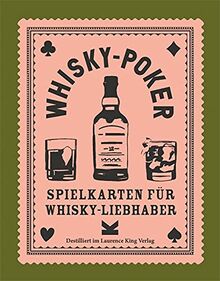 Laurence King Verlag Whisky-Poker Kartenspiel, Pink