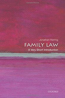 Family Law: A Very Short Introduction (Very Short Introductions)