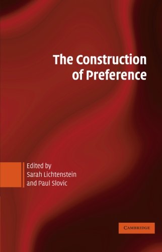 The Construction of Preference