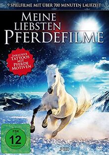 Meine liebsten Pferdefilme (Inklusive Pferde-Tattoos ) [3 DVDs]