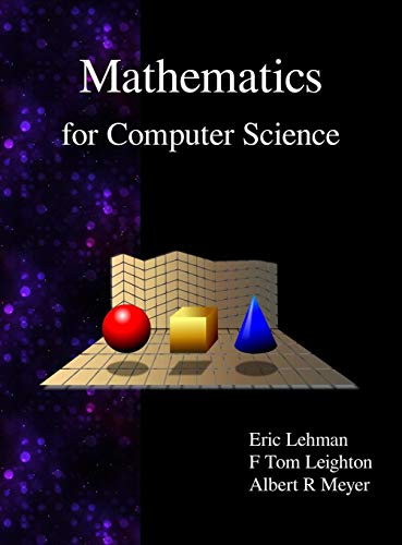 Eric Lehman Mathematics For Computer Science