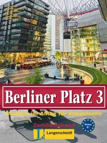 Berliner Platz, Band 3 - Lehr- und Arbeitsbuch 3: Deutsch im Alltag für Erwachsene von Köker, Anne, Lemcke, Christiane | Buch | Zustand gut