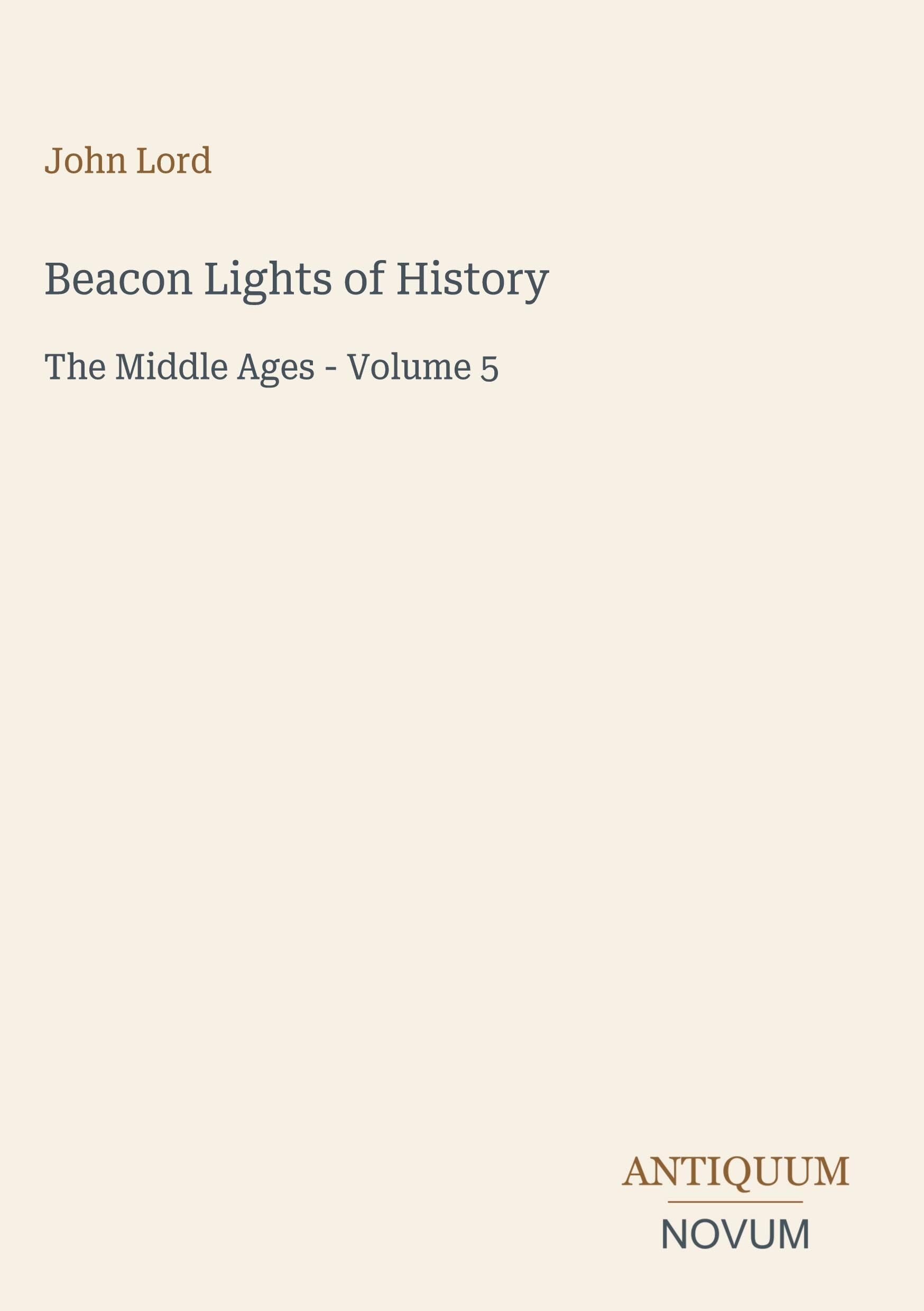 Beacon Lights of History