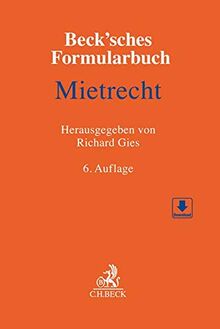 Beck'sches Formularbuch Mietrecht