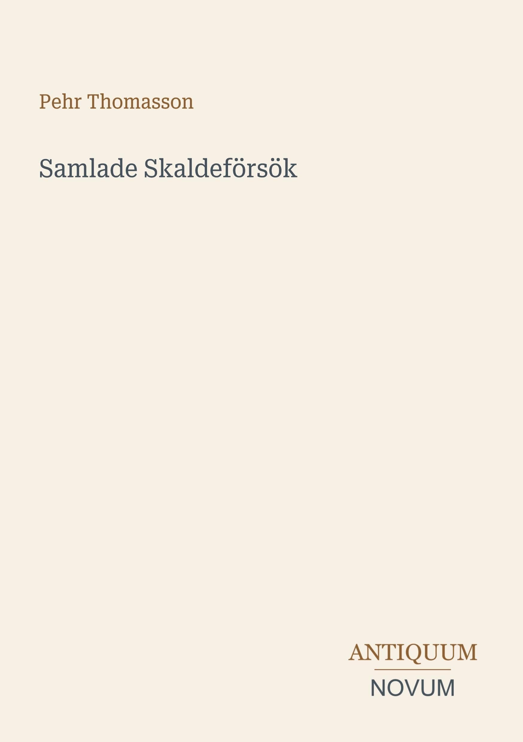 Samlade Skaldeförsök