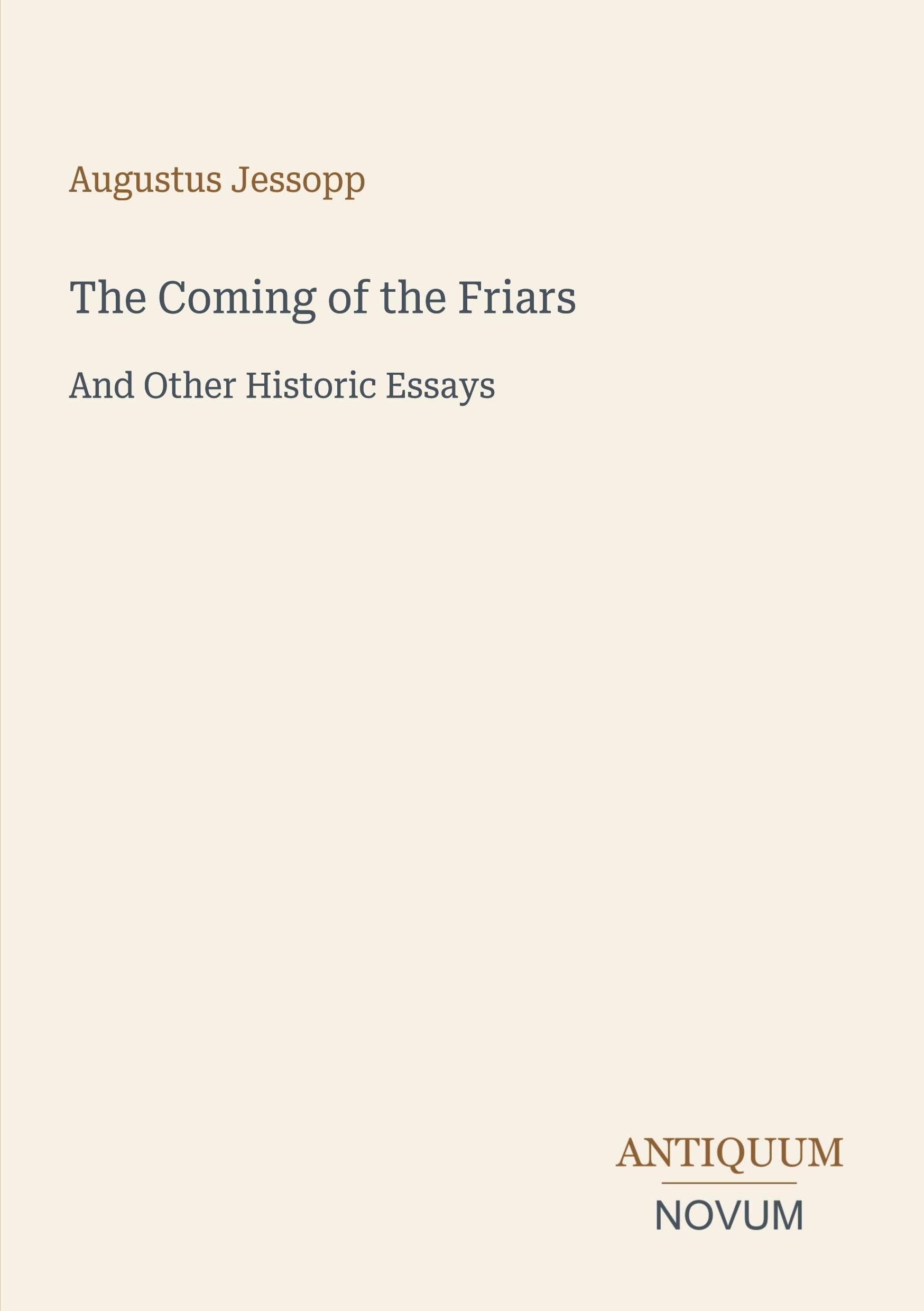 The Coming of the Friars