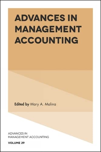 Advances in Management Accounting (Advances in Management Accounting, 29, Band 29)