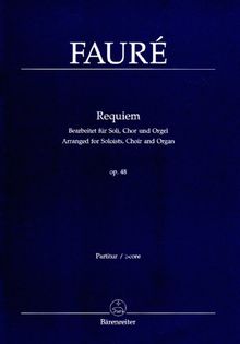 Requiem. Bearb. für Soli, Chor und Orgel von Faure, Gabriel | Buch | Zustand sehr gut