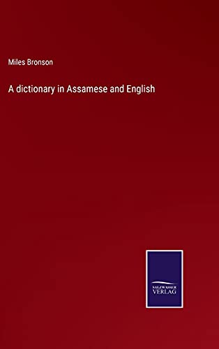 A dictionary in Assamese and English