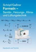 Formeln - Sanitär, Heizungs-, Klima- und Lüftungstechnik