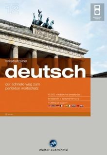 Interaktive Sprachreise 12: Vokabeltrainer Deutsch