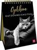 Goldene Katzenweisheiten: Edles Geschenk für Katzenliebhaber mit ästhetischen Schwarz-weiß-Fotografien und Katzenweisheiten