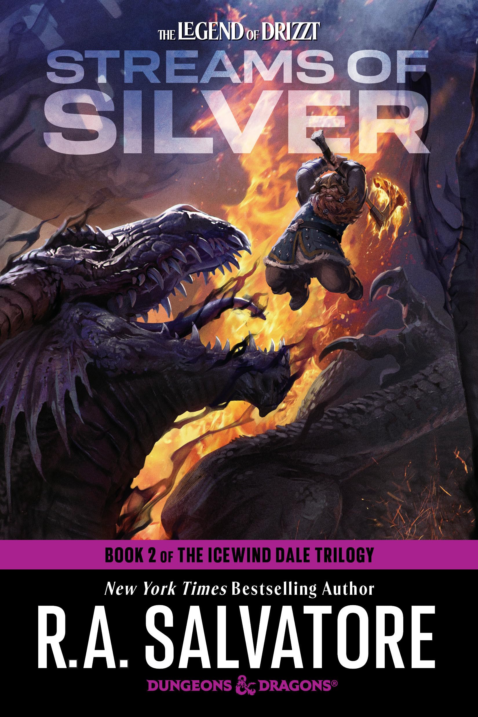 Streams of Silver: Dungeons & Dragons: Book 2 of The Icewind Dale Trilogy (The Legend of Drizzt, Band 5)