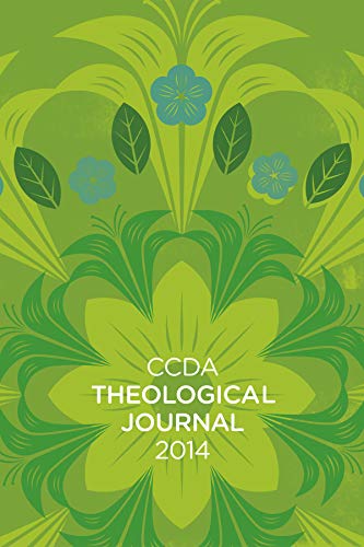 Ccda Theological Journal, 2014 Edition