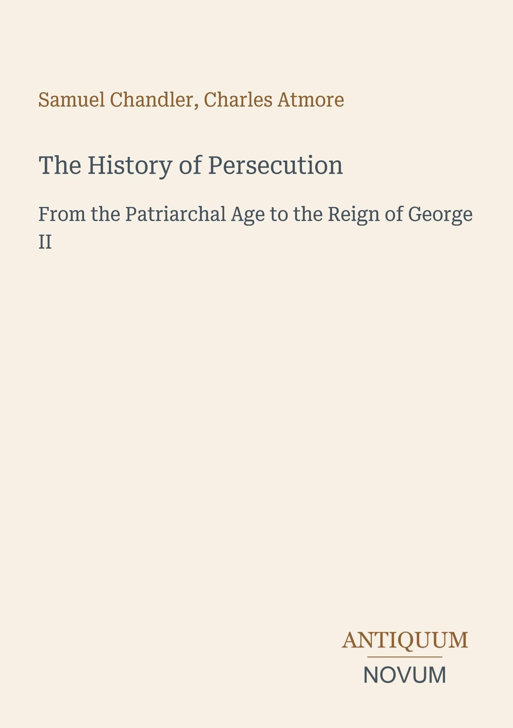 The History of Persecution