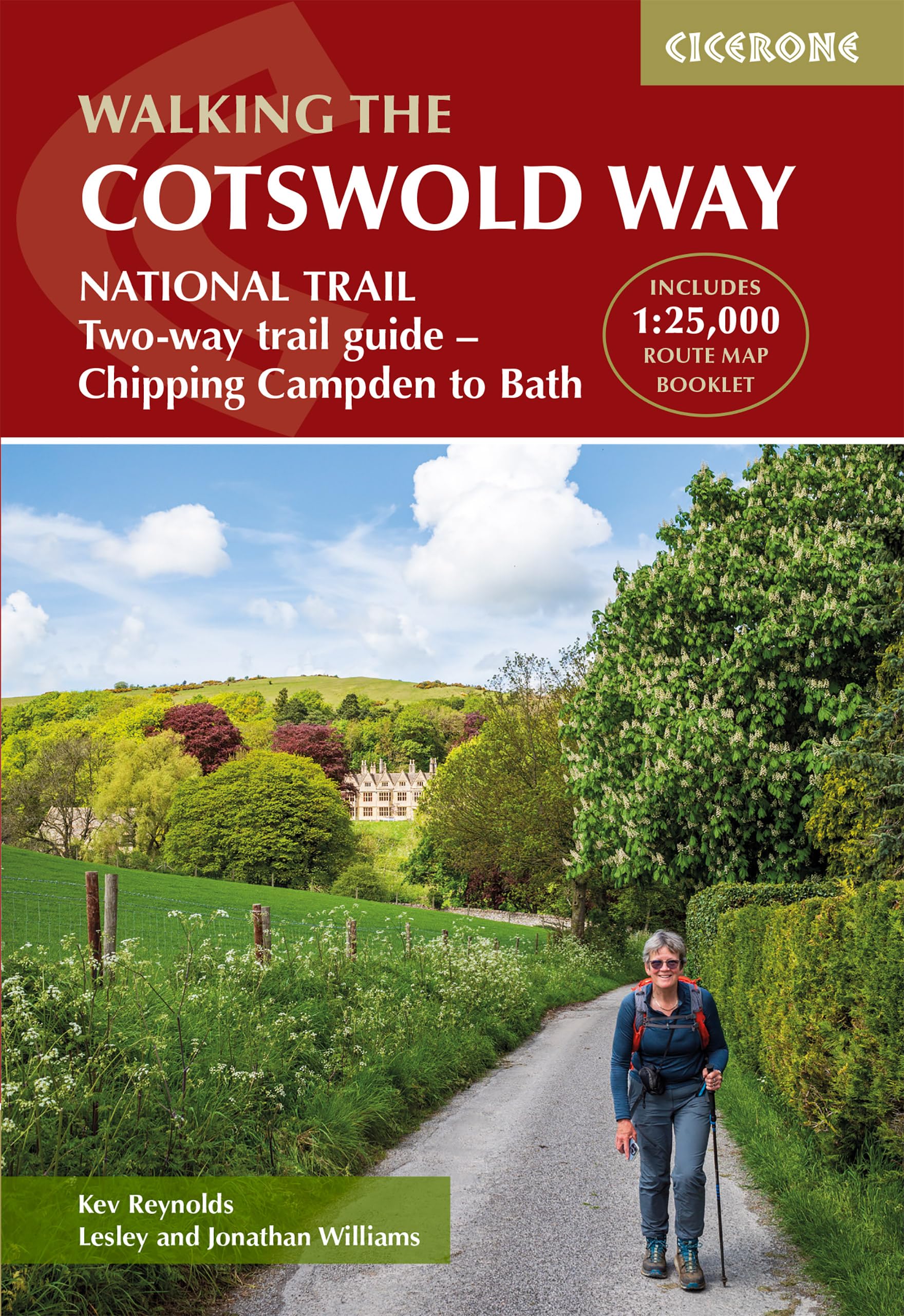 Kev Reynolds The Cotswold Way, National Trail Two-way Trail Guide - Chipping Campden To Bath (Cicerone Guidebooks)