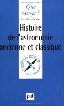 Histoire de l'astronomie ancienne et classique