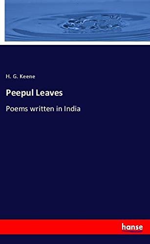 Peepul Leaves: Poems written in India