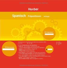 Spanisch - Präpositionen: Wheel - Spanisch - Präpositionen