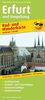 Erfurt und Umgebung: Rad- und Wanderkarte mit Ausflugszielen, Einkehr- & Freizeittipps, Straßennamen, wetterfest, reißfest, abwischbar, GPS-genau. 1:50000