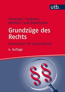 Grundzüge des Rechts: Studienbuch für soziale Berufe