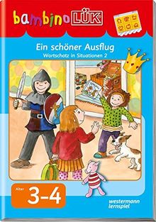 bambinoLÜK-System: bambinoLÜK: Ein schöner Ausflug: Wortschatz in Situationen 2