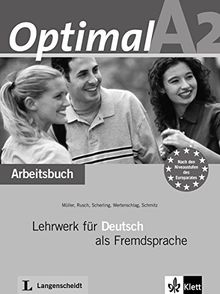 Optimal A2: Lehrwerk für Deutsch als Fremdsprache. Arbeitsbuch mit Audio-CD