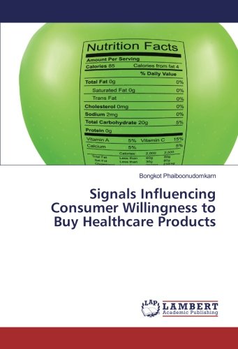 Signals Influencing Consumer Willingness to Buy Healthcare Products