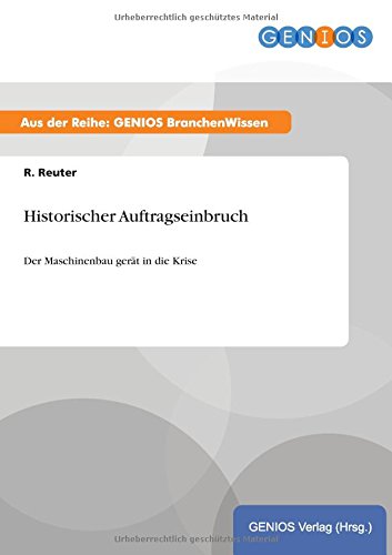 Historischer Auftragseinbruch: Der Maschinenbau gerät in die Krise