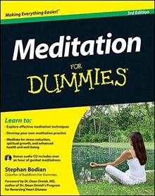 Meditation For Dummies: w/Audio CD