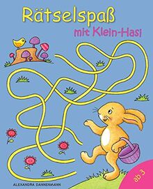 Rätselspaß mit Klein-Hasi: Rätseln, Suchen, Vergleichen und Zählen. Ab 3 Jahren.