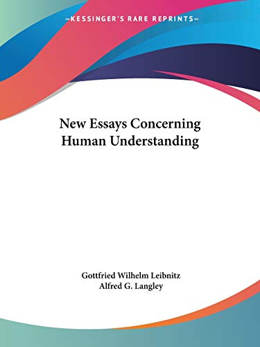 New Essays Concerning Human Understanding