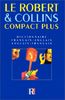 Le Robert & Collins Compact + Dictionnaire Francais-anglais /anglais -francais /french-english/eng.-french