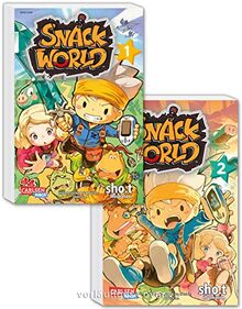 Snack World Komplettpack 1-2: Fantasy-Mini-Serie für Kids und Gaming-Fans ab 8 Jahren voller schmackhafter Leckereien!