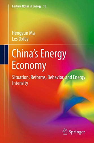 China’s Energy Economy: Situation, Reforms, Behavior, and Energy Intensity (Lecture Notes in Energy, Band 13)