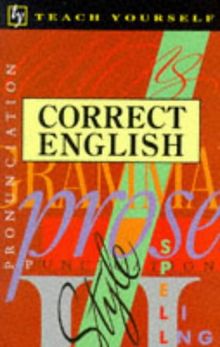 Correct English (Teach Yourself Books)