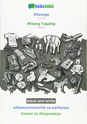 BABADADA black-and-white, Xitsonga - Wikang Tagalog, xihlamuselamarito xa swifaniso - biswal na diksyunaryo: Tsonga - Tagalog, visual dictionary
