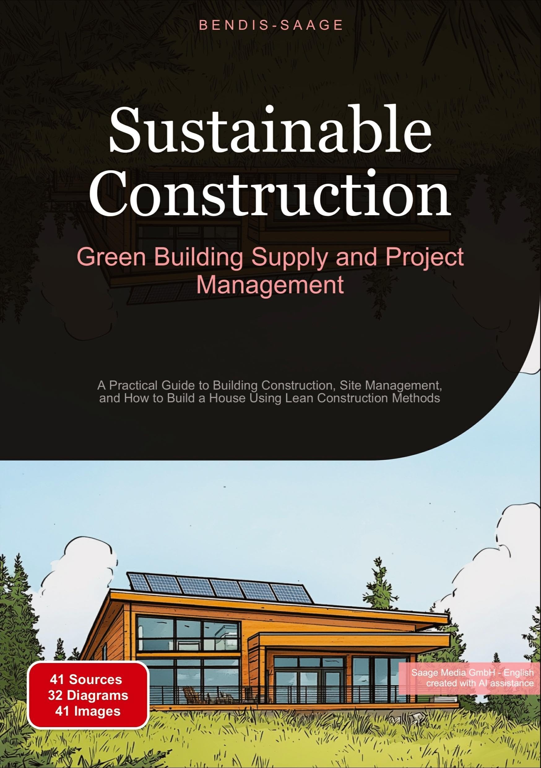 Sustainable Construction: Green Building Supply and Project Management: A Practical Guide to Building Construction, Site Management, and How to Build a House Using Lean Construction Methods
