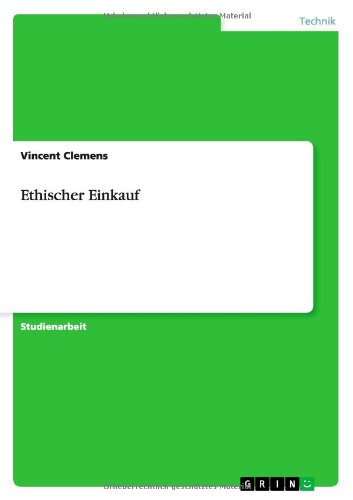 Ethischer Einkauf