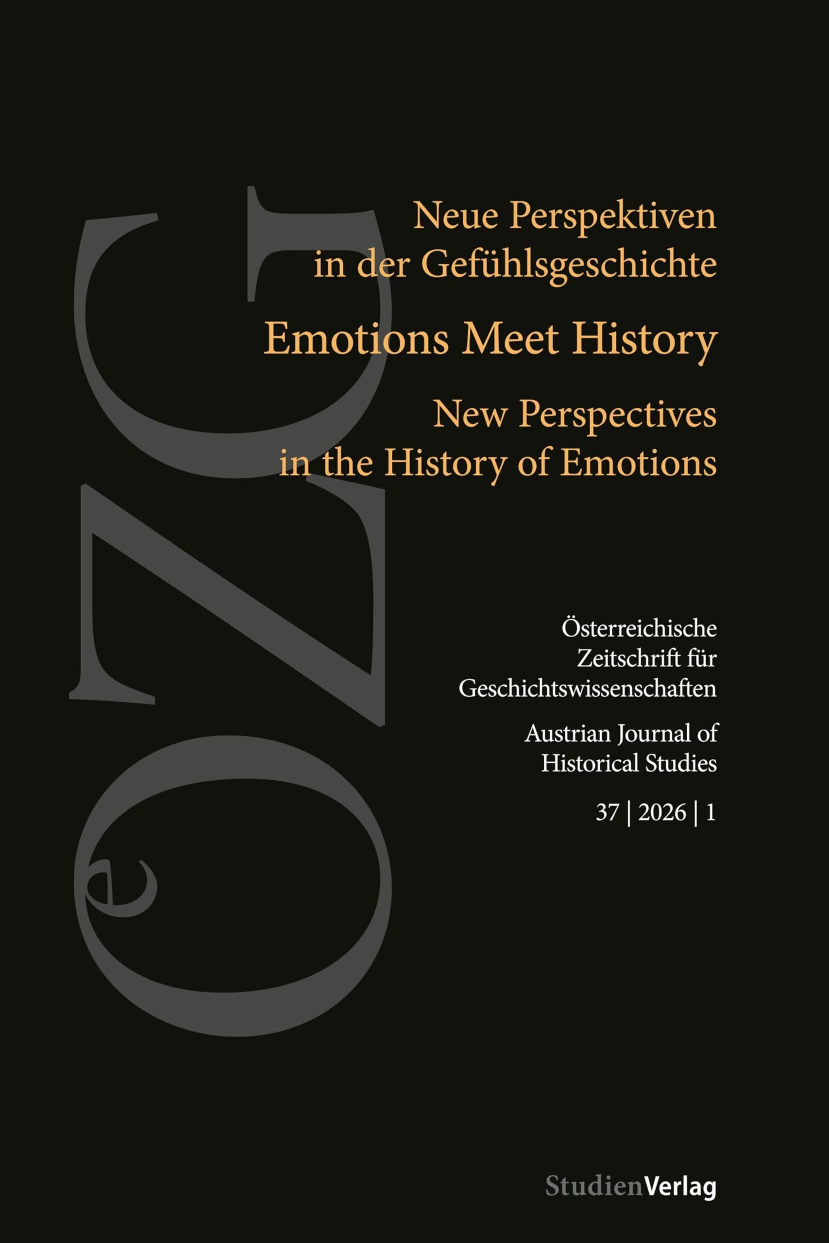 Österreichische Zeitschrift für Geschichtswissenschaften 37 | 2026 | 1