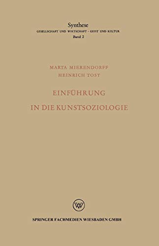 Einführung in die Kunstsoziologie (Synthese)