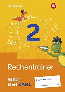 Welt der Zahl - Allgemeine Ausgabe 2021: Rechentrainer 2 (Welt der Zahl: Zusatzmaterialien)
