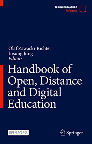 Olaf Zawacki-Richter Handbook Of Open, Distance And Digital Education