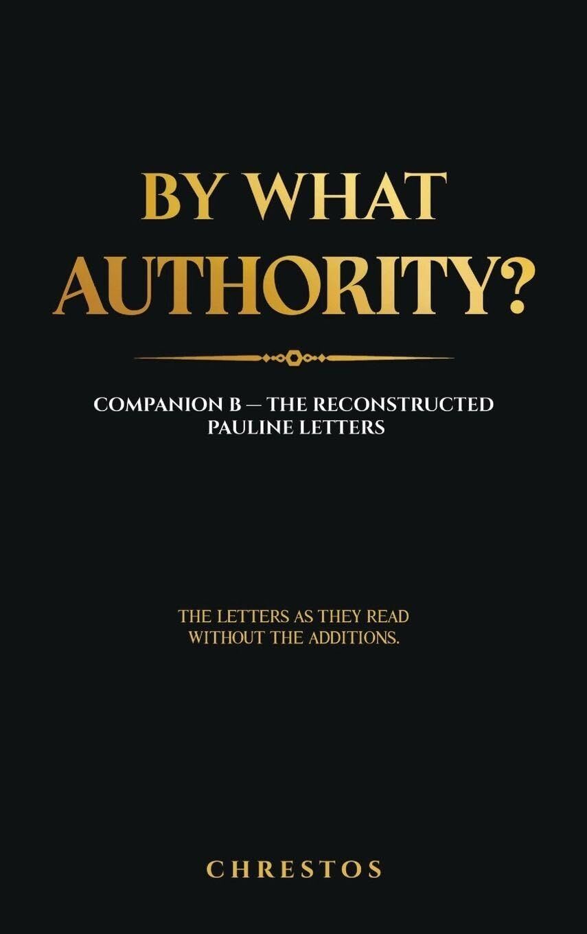 By What Authority?