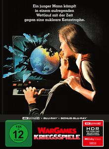 WarGames - Kriegsspiele - Limitiertes Mediabook (4K Ultra HD + Blu-ray + Bonus-Blu-ray)