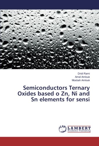 Semiconductors Ternary Oxides based o Zn, Ni and Sn elements for sensi