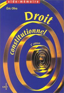 Droit constitutionnel. 2ème édition 2000 (Aide-Mémoire)