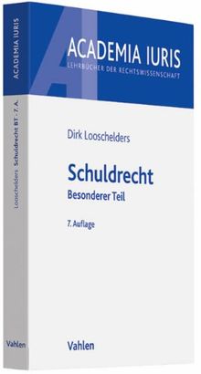 Schuldrecht: Besonderer Teil